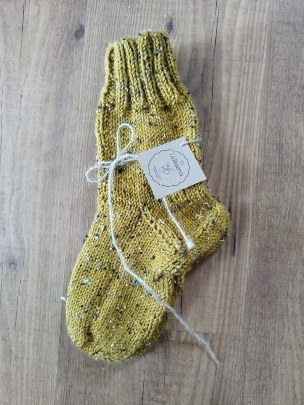 Par de calcetines mostaza. Talla 35/36 - Imagen 4